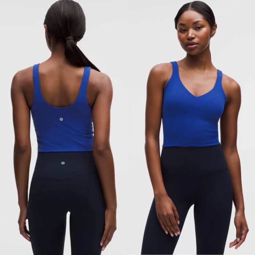 NWT lululemon Align™ Tank Top in Riverside Blue Size 6